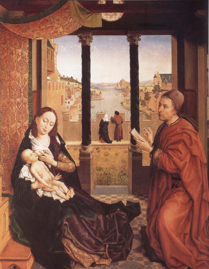 St Luke Drawing the Virgin